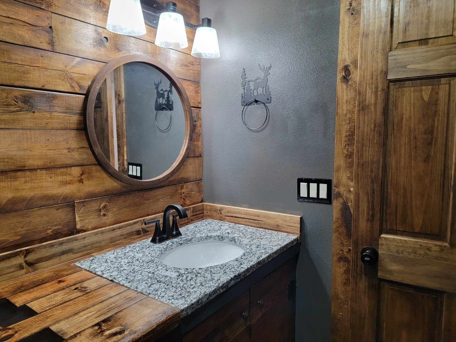 Updated bathrooms